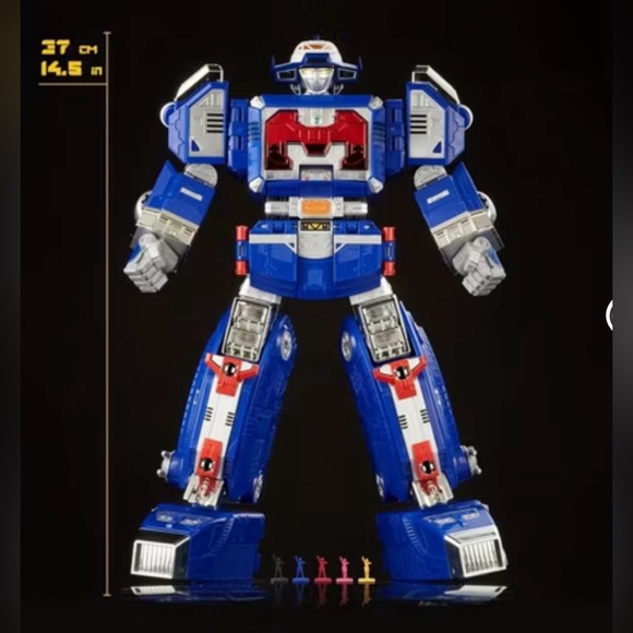 Power Rangers Megazord Toy Power Rangers Space Megaranger DX Galaxy Mega Megazor - Picture 5 of 10